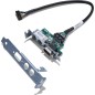 HP Z2 G5 Internal Serial and PS/2 Port carte et adaptateur d'interfaces Interne PS2