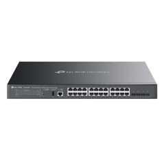 TP-Link SG5428XMPP commutateur réseau Géré L3 Gigabit Ethernet (10 100 1000) Connexion Ethernet, supportant l'alimentation via