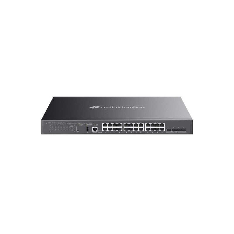 TP-Link SG5428XMPP commutateur réseau Géré L3 Gigabit Ethernet (10/100/1000) Connexion Ethernet, supportant l'alimentation via TP-Link SG5428XMPP commutateur réseau Géré L3 Gigabit Ethernet (10/100/1000) Connexion Ethernet, supportant l'alimentation via