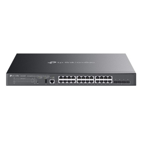 TP-Link SG5428XMPP commutateur réseau Géré L3 Gigabit Ethernet (10/100/1000) Connexion Ethernet, supportant l'alimentation via