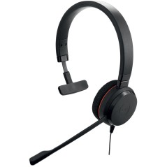 Jabra Evolve 20 Casque Avec fil Arceau Bureau Centre d'appels USB Type-A Noir