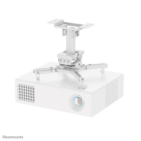 Neomounts CL25-530WH1 Support de plafond pour vidéoprojecteur - h25.5 cm - installation facile - orientable