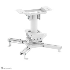 Neomounts CL25-530WH1 Support de plafond pour vidéoprojecteur - h25.5 cm - installation facile - orientable