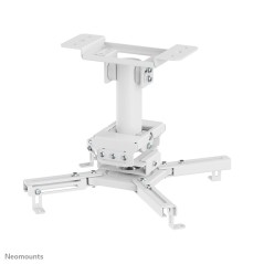 Neomounts CL25-530WH1 Support de plafond pour vidéoprojecteur - h25.5 cm - installation facile - orientable