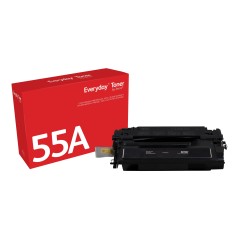 Toner Everyday™ Noir de Xerox compatible avec HP 55A (CE255A), Capacité standard