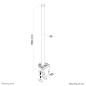 Neomounts FPMA-D935POLE Extension pour support d'écran à fixer - h70 cm Neomounts FPMA-D935POLE Extension pour support d'écran à fixer - h70 cm