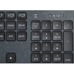 Targus Sustainable Energy Harvesting EcoSmart clavier Universel Bluetooth QWERTZ Allemand Noir