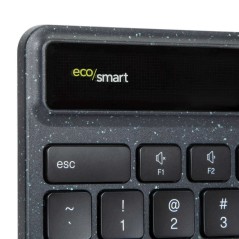 Targus Sustainable Energy Harvesting EcoSmart clavier Universel Bluetooth QWERTZ Allemand Noir