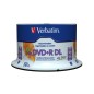 Verbatim 97693 DVD vierge 8,5 Go DVD+R DL 50 pièce(s) Verbatim 97693 DVD vierge 8,5 Go DVD+R DL 50 pièce(s)