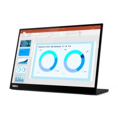 Lenovo ThinkVision M14d écran plat de PC 35,6 cm (14") 2240 x 1400 pixels 2.2K LED Noir