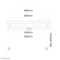 Neomounts LED-W040 Support pour écran mural 23-52" - ultra-plat Neomounts LED-W040 Support pour écran mural 23-52" - ultra-plat