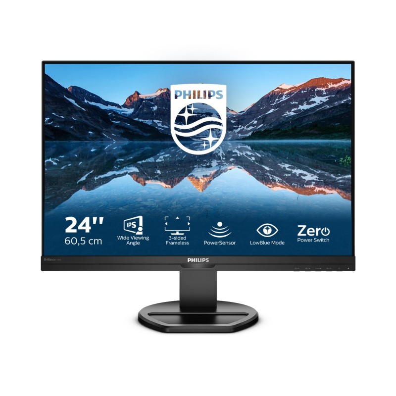 Philips B Line 240B9/00 écran plat de PC 61,2 cm (24.1") 1920 x 1200 pixels WUXGA LED Noir