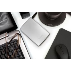 Verbatim Store 'n' Go USB 2.0 Portable Hard Drive 750GB disque dur externe 750 Go 5400 tr/min 2.5" Argent
