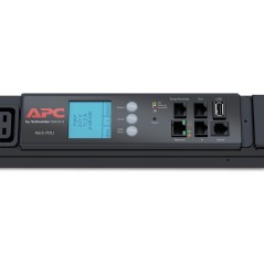 APC Rack PDU 2G, Metered, ZeroU, 22.0kW(32A), 230V, (30) C13 & (12) C19, 10ft Cord