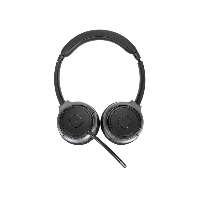 Targus AEH104GL casque Avec fil &sans fil Arceau Appels/Musique USB Type-C Bluetooth Noir