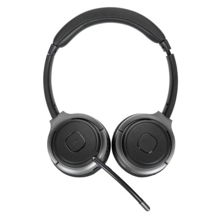Targus AEH104GL casque Avec fil &sans fil Arceau Appels Musique USB Type-C Bluetooth Noir