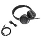 Targus AEH104GL casque Avec fil &sans fil Arceau Appels/Musique USB Type-C Bluetooth Noir