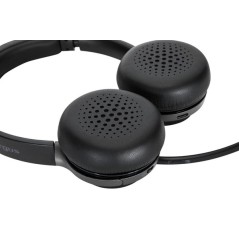 Targus AEH104GL casque Avec fil &sans fil Arceau Appels Musique USB Type-C Bluetooth Noir