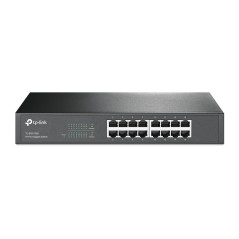 TP-Link TL-SG1016D Non-géré Gigabit Ethernet (10 100 1000) Noir