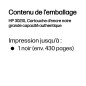 HP 302XL Cartouche d’encre noire grande capacité authentique