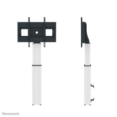 Neomounts MOTORIZED RAL9005 SLVR 42-100IN 200X200/1200X600 150KG+BRACKETS 2,54 m (100") Argent