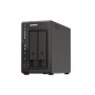 QNAP TS-253E NAS Tower Intel® Celeron® J6412 8 Go 0 To QNAP QTS Noir