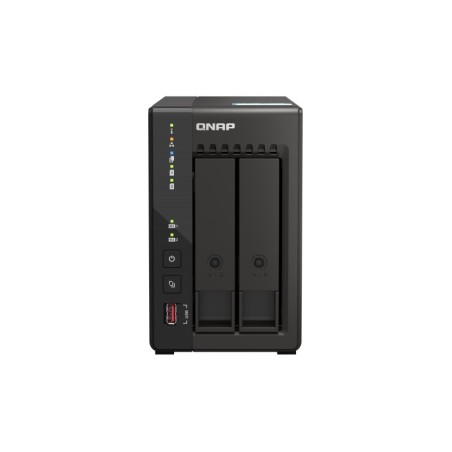 QNAP TS-253E NAS Tower Intel® Celeron® J6412 8 Go 0 To QNAP QTS Noir