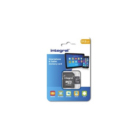 Integral INMSDX512G10-80SPTAB mémoire flash 512 Go MicroSDXC UHS-I Classe 10