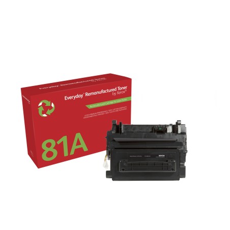 Toner remanufacturé Mono Everyday™ de Xerox compatible avec HP 81A (CF281A), Capacité standard