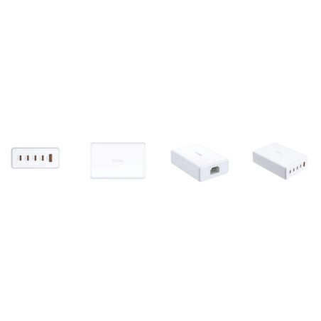 D-Link DCF-241 chargeur d'appareils mobiles Universel Blanc Secteur Charge rapide Intérieure
