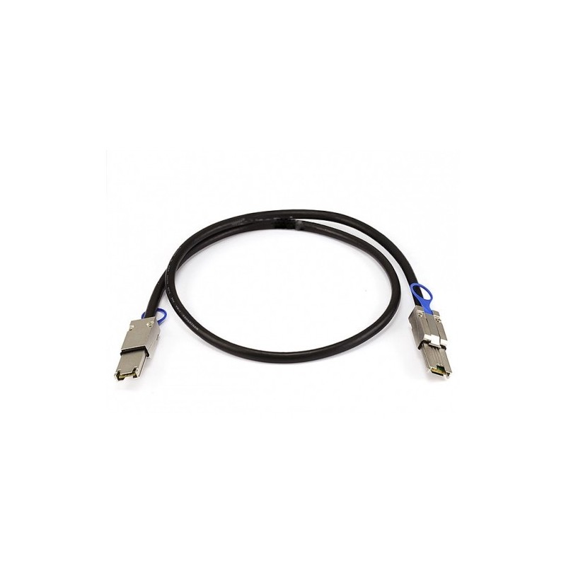 QNAP CAB-SAS05M-8088 câble Serial Attached SCSI (SAS) 0,5 m Noir QNAP CAB-SAS05M-8088 câble Serial Attached SCSI (SAS) 0,5 m Noir