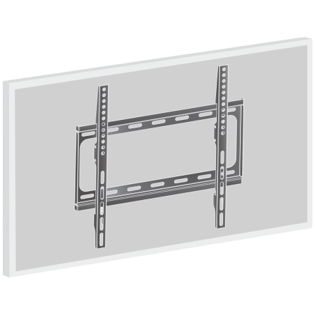 iiyama WM1044-B1 support pour téléviseur 139,7 cm (55") Noir
