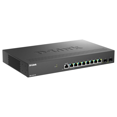 D-Link DMS-1250-10S/E commutateur réseau Géré 2.5G Ethernet (100/1000/2500) Noir