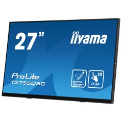 iiyama ProLite T2755QSC-B1 écran plat de PC 68,6 cm (27") 2560 x 1440 pixels Quad HD LCD Écran tactile Noir
