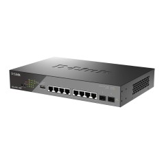 D-Link DSS-200G-10MP E commutateur réseau Géré L2 Gigabit Ethernet (10 100 1000) Connexion Ethernet, supportant l'alimentation