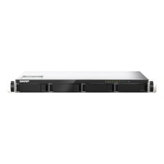 QNAP TS-435XEU NAS Rack (1 U) Marvell CN9131 4 Go DDR4 0 To QNAP QTS Noir, Gris