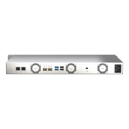 QNAP TS-435XEU NAS Rack (1 U) Marvell CN9131 4 Go DDR4 0 To QNAP QTS Noir, Gris