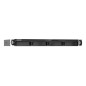 QNAP TS-435XEU NAS Rack (1 U) Marvell CN9131 4 Go DDR4 0 To QNAP QTS Noir, Gris