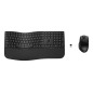 HP 680 CFT Dual-Mode KB/Mse Combo FR clavier Souris incluse Maison RF sans fil + Bluetooth Noir