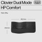 HP 680 CFT Dual-Mode KB/Mse Combo FR clavier Souris incluse Maison RF sans fil + Bluetooth Noir