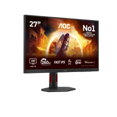 AOC G4 Q27G4ZR écran plat de PC 68,6 cm (27") 2560 x 1440 pixels Quad HD LED Noir, Rouge