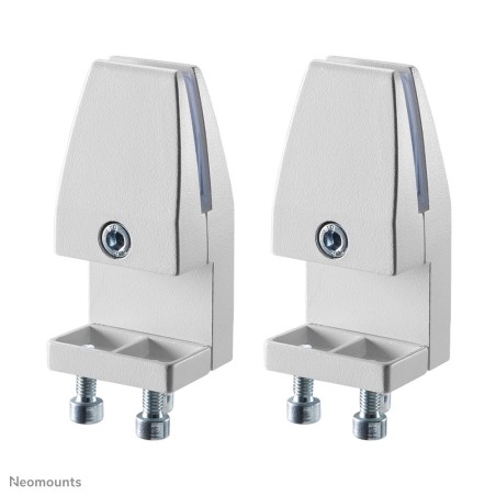 Neomounts NS-CLMP40WHITE Jeu de pinces de bureau (2 pcs) - max 5 kg