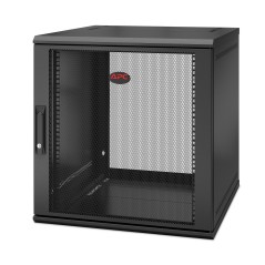 APC NetShelter WX AR112SH6 - 12U, armoire de brassage 19 pouces, montage mural, pré-assemblé, profondeur 600 mm