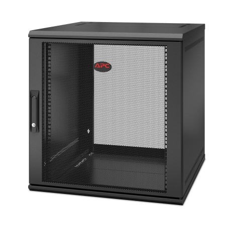 APC NetShelter WX AR112SH6 - 12U, armoire de brassage 19 pouces, montage mural, pré-assemblé, profondeur 600 mm