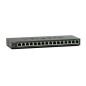 NETGEAR GS316 Non-géré L2 Gigabit Ethernet (10/100/1000) Noir