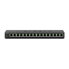 NETGEAR GS316 Non-géré L2 Gigabit Ethernet (10/100/1000) Noir
