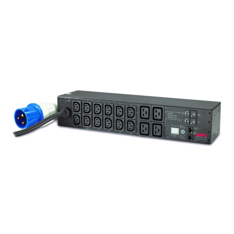 APC NetShelter Metered Rack PDU - Prises mesurées - 7400 VA - 2U - 32A APC NetShelter Metered Rack PDU - Prises mesurées - 7400 VA - 2U - 32A