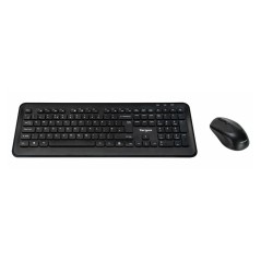 Targus AKM610UK clavier Souris incluse Universel RF sans fil QWERTY Anglais Noir