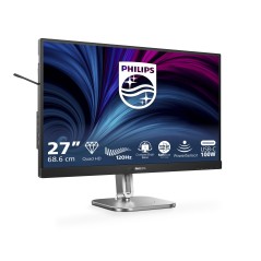 Philips 27B2U4601 00 écran plat de PC 68,6 cm (27") 2560 x 1440 pixels Quad HD LCD Gris