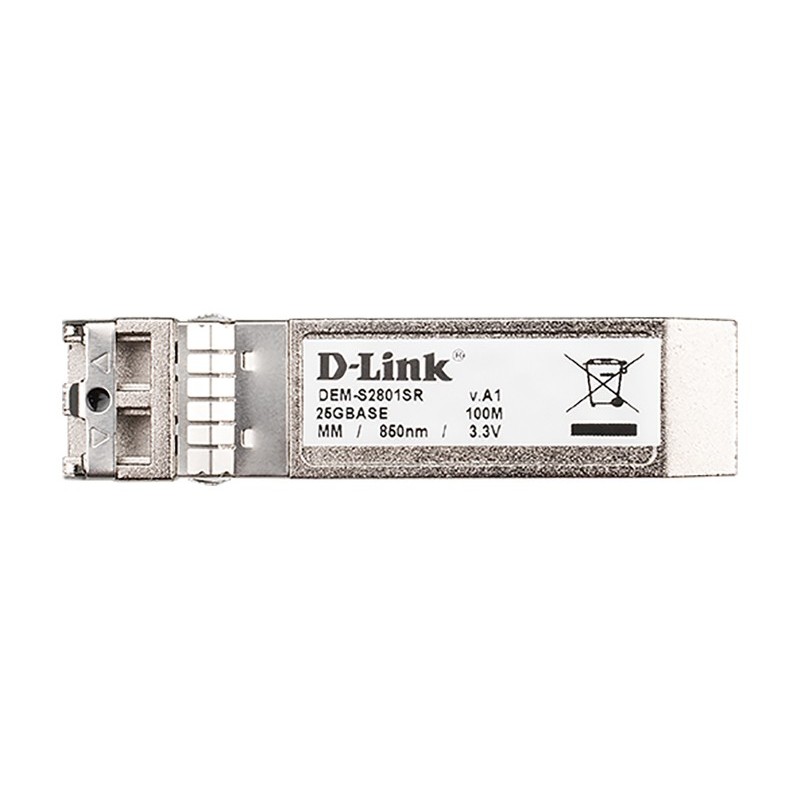 D-Link DEM-S2801SR module émetteur-récepteur de réseau Fibre optique 25000 Mbit/s SFP28 850 nm